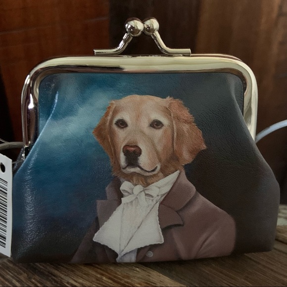 💙Host Pick!!💙 Regal Retriever Dog Coin Purse - Picture 2 of 2